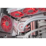 ALTERNATE Custom PC Series • iCUE Red Ice Madness Gaming-PC, PC gaming Blanc/transparent