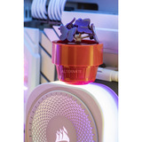 ALTERNATE Custom PC Series • iCUE Red Ice Madness Gaming-PC, PC gaming Blanc/transparent