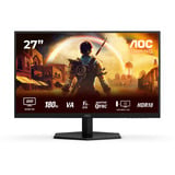 AOC G4 Q27G42XNE écran plat de PC 68,6 cm (27") 2560 x 1440 pixels Quad HD LED Noir, Rouge Moniteur gaming Noir (Mat), 1x DisplayPort, 2x HDMI, 180 Hz, 68,6 cm (27"), 2560 x 1440 pixels, Quad HD, LED, 1 ms, Noir, Rouge