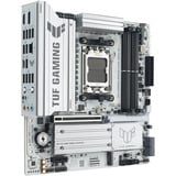 ASUS TUF GAMING B850M-PLUS WIFI7 WHITE carte mère socket AM5 2.5Gb-LAN, Wi-Fi 7, BT, Sound, µATX