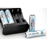 Ansmann maxE 2500mAh NiMh, Batterie Argent, AA, Hybrides nickel-métal (NiMH), 1,2 V, 2500 mAh, 14,5 x 14,5 x 50,5 mm