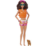 Barbie - Coffret Surf - Poupée Mannequin - 3 ans et + Poupée mannequin, Femelle, 3 an(s), Garçon/Fille, 310 mm, 345 g