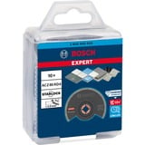 Bosch 2 608 900 035 accessoire d'outil multifonction Lame segmentée, Lame de scie Lame segmentée, Panneau en fibre de ciment, Plaque en fibre liée au ciment, Plastique renforcé en fibre de..., 8,5 cm, 10 pièce(s), Boîte en plastique
