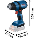 Bosch GHG 18V-50 Pistolet d’air chaud 175 l/min 500 °C Noir, Bleu, Souffleur à chaleur Bleu/Noir, Pistolet d’air chaud, Noir, Bleu, 175 l/min, 500 °C, 300 °C, 6 s