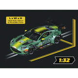 Carrera DIGITAL 132 Aston Martin Vantage GT3 Evo "Comtoyou Racing, No.007" DTM 2025, Voiture de course 