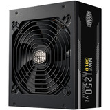 Cooler Master MWE 1250 V2 Black alimentation modulaire 1250 watt Noir, 1x 12V-2x6, 3x PCIe