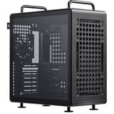 Cooler Master QUBE 540 Stardust Iron boîtier midi tower Noir | 2x USB-A | 1x USB-C | Verre Trempé