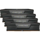 Corsair 96 Go DDR5-6000 (4x 24 Go) Quad-Kit, Mémoire vive Noir, CMK96GX5M4B6000C30, Vengeance, XMP 3.0