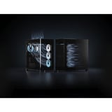 Corsair FRAME 4500X LX-R RGB LINK boîtier midi tower Noir | 2x USB-A | 1x USB-C | Verre Trempé