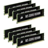 Corsair Octo-Kit de 256 Go DDR5-5600 ECC (8x 32 Go), Mémoire vive Noir, CMA256GX5M8B5600C40, WS, XMP 3.0