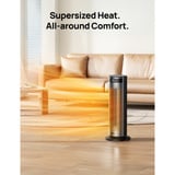 DREO Chauffage soufflant Solaris 628, Radiateur soufflant Argent