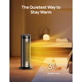 DREO Chauffage soufflant Solaris 628, Radiateur soufflant Argent