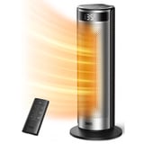 DREO Chauffage soufflant Solaris 628, Radiateur soufflant Argent