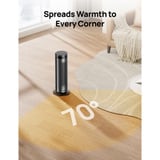 DREO Chauffage soufflant Solaris 628, Radiateur soufflant Argent
