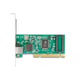 DeLOCK PCI Card to 1 x RJ45 Gigabit LAN RTL, Carte réseau 