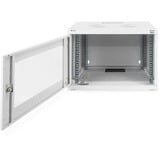 Digitus Boîtiers muraux SOHO, non montés - 540 x 400 mm (lxp), Armoire informatique Gris clair, non montés - 540 x 400 mm (lxp), Rack monté sur le mur, 7U, 60 kg, Rails de rack, Gris