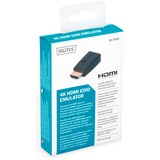 Digitus DA-70466 commutateur vidéo HDMI, Adaptateur Noir, HDMI, HDMI, HDMI, Noir, 3840 x 2160 pixels, 4K Ultra HD