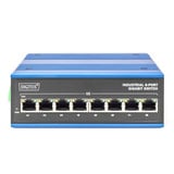 Digitus Ethernet Gigabit 8 ports, Switch Bleu