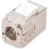 Digitus Module Keystone compact CAT 6A blindé sans outil, Module de Keystone 