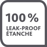 Emsa Récipient fraîcheur Clip & Close 0,15 L, Boîte Transparent/Bleu