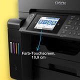Epson EcoTank ET-16655 Jet d'encre A3 4800 x 1200 DPI 32 ppm Wifi, Imprimante multifonction Noir, Jet d'encre, Impression couleur, 4800 x 1200 DPI, A3, Impression directe, Noir