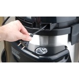 Fakir Deluxe 9800s 22 L Aspirateur réservoir cylindrique Sec&humide 2200 W, Aspirateur sec/humide Argent/Noir, 2200 W, Aspirateur réservoir cylindrique, Sec&humide, 22 L, Noir, Argent