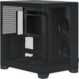 Fractal Design Pop 2 Vision boîtier midi tower Noir | 1x USB-A | 1x USB-C | Verre Trempé