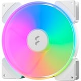 Fractal Design Prisma AL-18 ARGB PWM ventilateur de boîtier Blanc, 180 x 180 x 38 mm