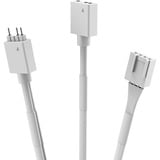 Fractal Design Prisma AL-18 ARGB PWM ventilateur de boîtier Blanc, 180 x 180 x 38 mm