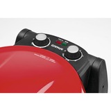 G3 Ferrari Delizia Machine et four à pizzas 1 pizza(s) 1200 W Rouge Rouge, 1 pizza(s), Acier inoxydable, 31 cm, Mécanique, 400 °C, Rouge
