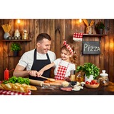 G3 Ferrari Delizia Machine et four à pizzas 1 pizza(s) 1200 W Rouge Rouge, 1 pizza(s), Acier inoxydable, 31 cm, Mécanique, 400 °C, Rouge