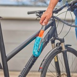 GARDENA Kit de lavage de vélo Cleansystem, avec brosse à vélo, tuyau et barre de savon, Brosses de lavage Gris/Turquoise, 18864-20
