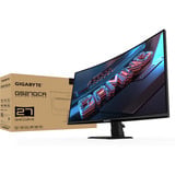 GIGABYTE GS27QCA 27" Moniteur Gaming Incurvé QHD - 2560 x 1440, 180Hz, 1ms, 250 cd/m², FreeSync, HDR Ready, HDMI 2.0, DisplayPort 1.4 Noir (Mat), 1x DisplayPort, 2x HDMI, 180 Hz, 180Hz, 1ms, 250 cd/m², FreeSync, HDR Ready, HDMI 2.0, DisplayPort 1.4, 68,6 cm (27"), 2560 x 1440 pixels, Quad HD, LED, 1 ms, Noir