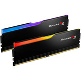 G.Skill 64 Go DDR5-6800 (2x 32 Go) Kit, Mémoire vive Noir, F5-6800J3445G32GX2-RM5RK, Ripjaws M5 RGB, XMP
