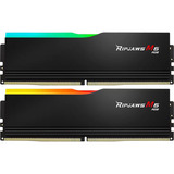 G.Skill 64 Go DDR5-6800 (2x 32 Go) Kit, Mémoire vive Noir, F5-6800J3445G32GX2-RM5RK, Ripjaws M5 RGB, XMP