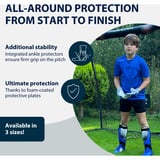 HUDORA Protège-tibias avec protection de la cheville, Accessoires Gris