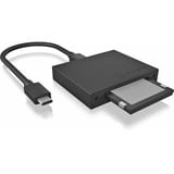 ICY BOX IB-CR402-C31 lecteur de carte mémoire USB Noir Noir, CFast, CFast 2.0, Noir, 6000 Mbit/s, Aluminium, Windows, macOS, USB