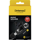 Intenso 3601490, Lecteur MP3 Noir