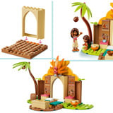 LEGO Disney Princess La cabane et le bateau de Vaiana, Jouets de construction 