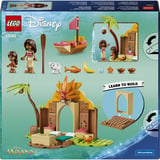 LEGO Disney Princess La cabane et le bateau de Vaiana, Jouets de construction 