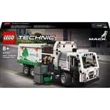 LEGO Technic - Mack LR Electric Camion poubelle, Jouets de construction 42167