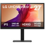 LG 27BA45U-B écran plat de PC 68,6 cm (27") 3840 x 2160 pixels 4K Ultra HD Noir Moniteur Noir, 1x DisplayPort, 2x HDMI, 68,6 cm (27"), 3840 x 2160 pixels, 4K Ultra HD, 5 ms, Noir