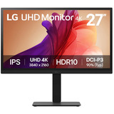 LG 27BA45U-B écran plat de PC 68,6 cm (27") 3840 x 2160 pixels 4K Ultra HD Noir Moniteur  Noir, 68,6 cm (27"), 3840 x 2160 pixels, 4K Ultra HD, 5 ms, Noir