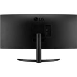LG 34WR50QK-B écran plat de PC 86,4 cm (34") 3440 x 1440 pixels Wide Quad HD Noir Moniteur UltraWide incurvé  Noir, 86,4 cm (34"), 3440 x 1440 pixels, Wide Quad HD, 5 ms, Noir