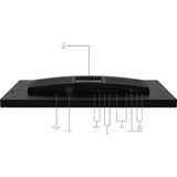 Lenovo ThinkVision P32pz-30 écran plat de PC 80 cm (31.5") 3840 x 2160 pixels 4K Ultra HD LCD Noir Moniteur Noir, 1x DisplayPort, 2x HDMI, 3x USB-C, 4x USB-A, 1x RJ-45, 80 cm (31.5"), 3840 x 2160 pixels, 4K Ultra HD, LCD, 6 ms, Noir