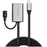 Lindy 43271 câble USB USB 3.2 Gen 1 (3.1 Gen 1) 5 m USB C Noir, Câble d'extension Noir, 5 m, USB C, USB C, USB 3.2 Gen 1 (3.1 Gen 1), 5 Gbit/s, Noir