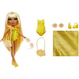 MGA Entertainment Rainbow High Maillot&Vêtem. Sunny, Poupée Rainbow High Maillot&Vêtem. Sunny, Poupée mannequin, Femelle, 4 an(s), Garçon/Fille, 280 mm, Multicolore