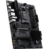 MSI PRO B840-S EVO WIF I6E carte mère socket AM5 Noir/Argent, AMD, Emplacement AM5, AMD Ryzen 7000 Series, AMD Ryzen 8000 Series, AMD Ryzen 9000 Series, Emplacement AM5, DDR5-SDRAM, 256 Go
