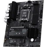 MSI PRO B840-S EVO WIF I6E carte mère socket AM5 Noir/Argent, AMD, Emplacement AM5, AMD Ryzen 7000 Series, AMD Ryzen 8000 Series, AMD Ryzen 9000 Series, Emplacement AM5, DDR5-SDRAM, 256 Go