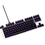 NZXT KB-1TKDE-WR clavier USB QWERTZ Allemand Blanc, clavier gaming Blanc/Noir, Layout DE, Gateron Red, Sans clé (80 - 87%), USB, Clavier mécanique, QWERTZ, LED, Blanc